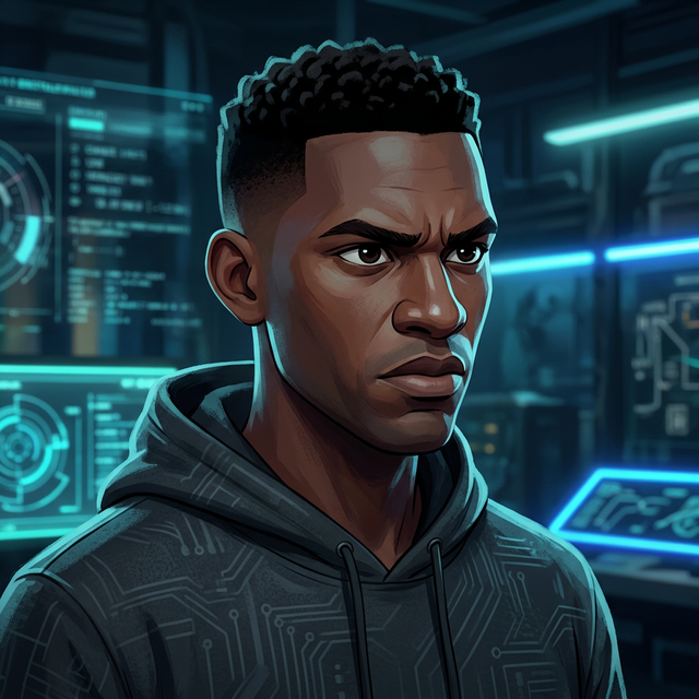 Animated portrait of Silas Drummond — AI Advisor